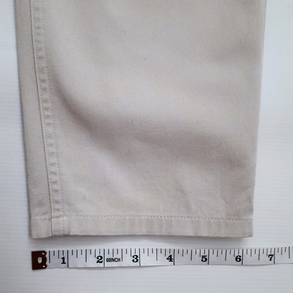 DKNYC Tapered Slim Fit Chino Khaki Pants in Neutral Beige - Picture 10 of 14